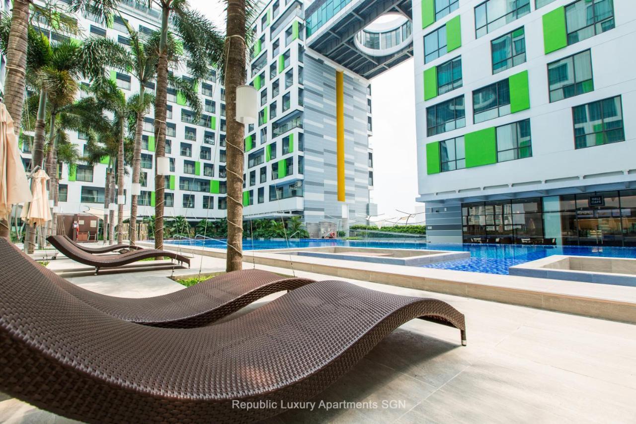 Republic Apartments Saigon Airport Cidade de Ho Chi Minh Exterior foto